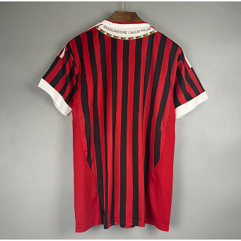 Áo Bóng Đá Phong Cách retro ac milan ronaldo pato ibrahimovic 11 12