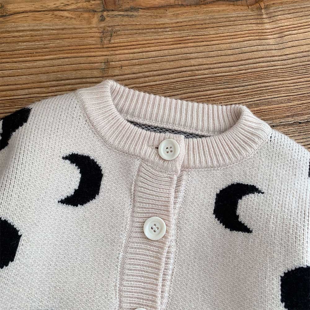 Áo Khoác cardigan Dệt Kim In Họa Tiết Giáng Sinh Thời Trang Xuân Thu Cho Bé Trai + Gái