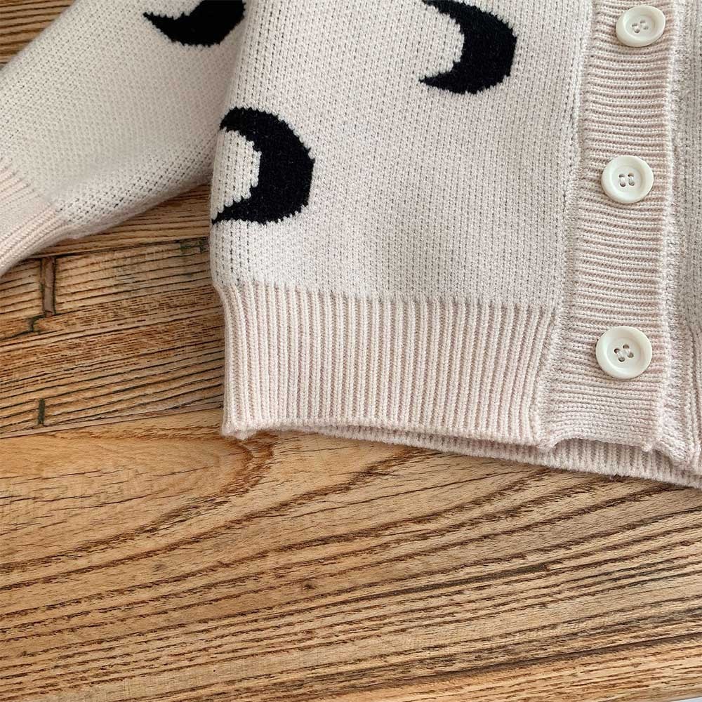 Áo Khoác cardigan Dệt Kim In Họa Tiết Giáng Sinh Thời Trang Xuân Thu Cho Bé Trai + Gái