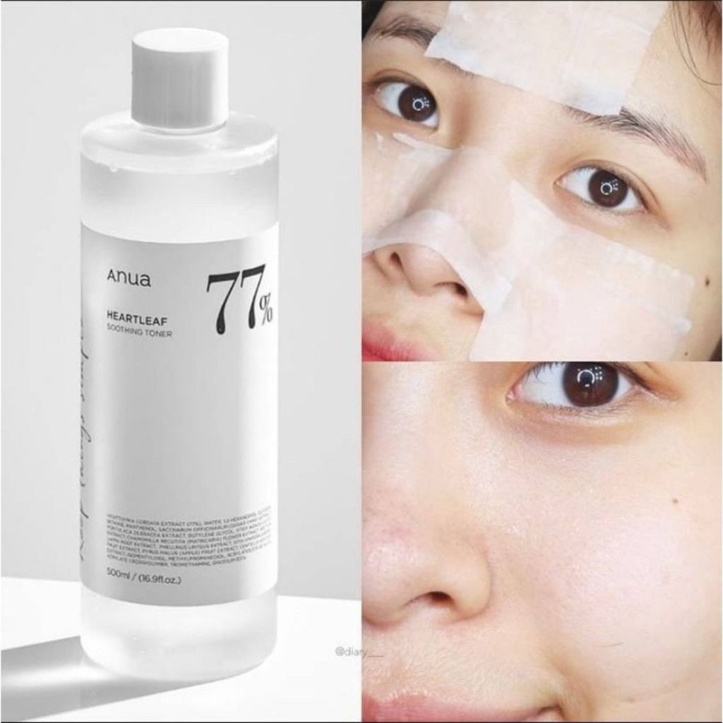 Anua 77 Toner Anua 77% diếp cá làm dịu, dưỡng da Anua Heartleaf 77% Soothing Toner nước hoa hồng 250ml Konvy