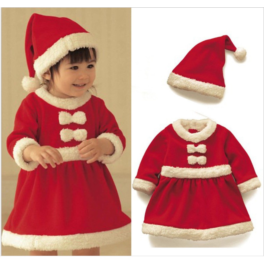 Trang Phục Hóa Trang Ông Già Noel Nhân Dịp Giáng Sinh Cho Bé