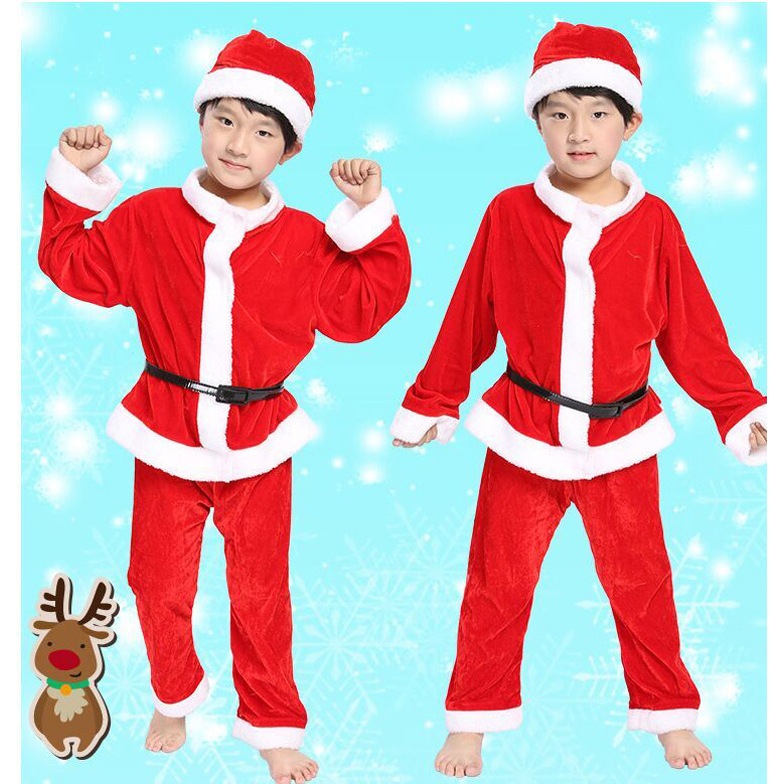 Trang Phục Hóa Trang Ông Già Noel Nhân Dịp Giáng Sinh Cho Bé