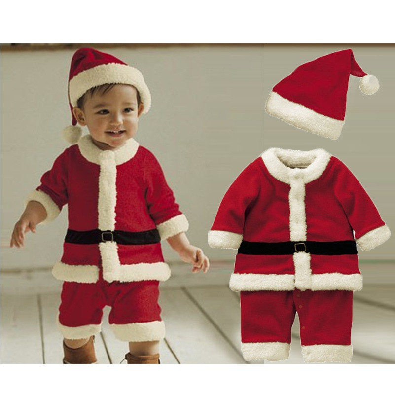 Trang Phục Hóa Trang Ông Già Noel Nhân Dịp Giáng Sinh Cho Bé