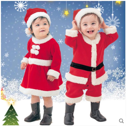 Trang Phục Hóa Trang Ông Già Noel Nhân Dịp Giáng Sinh Cho Bé
