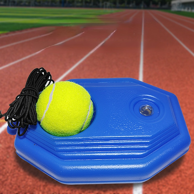 Bộ dụng cụ tập lưng bóng tennis với dây đàn hồi cao su dành cho người một mình RisingGirl