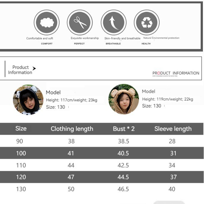 Áo khoác đệm bông trẻ em Áo khoác ấm áp Áo khoác đệm bông khóa màu Áo khoác lót bông cho bé trai và bé gái Áo khoác lót bông