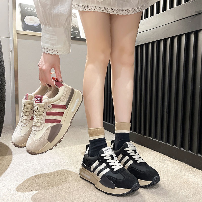 Giày Sneaker Thời Trang Phong Cách Hàn Quốc Cho Nữ