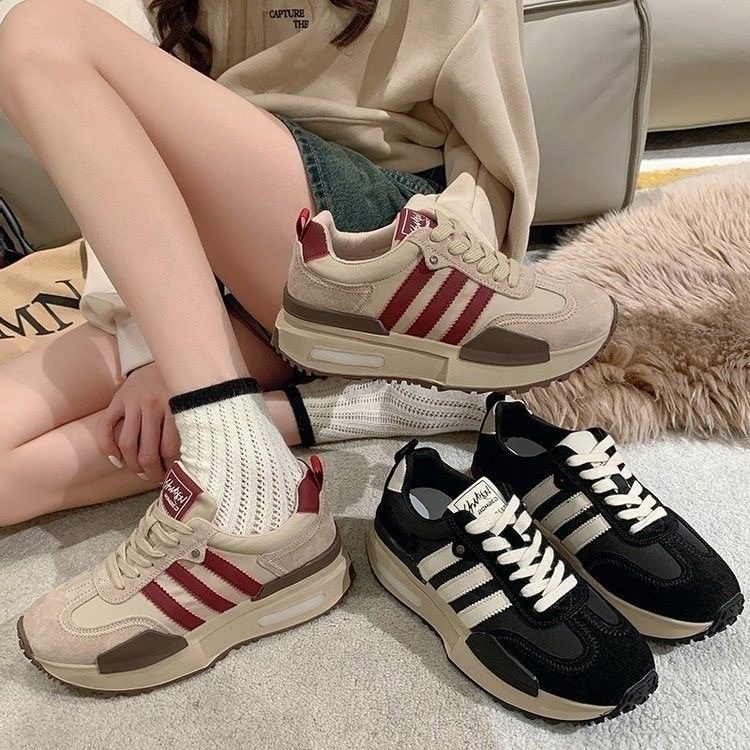 Giày Sneaker Thời Trang Phong Cách Hàn Quốc Cho Nữ