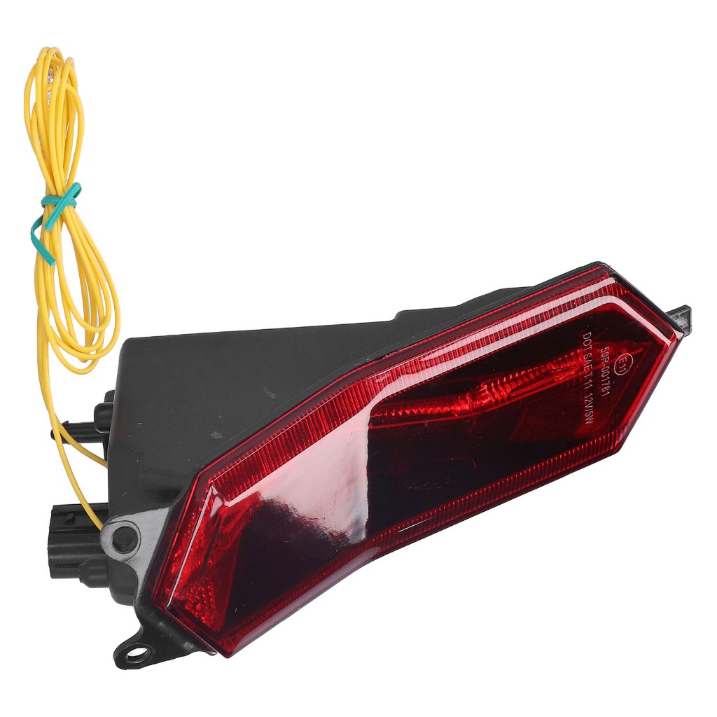 Motorlife Cụm đèn hậu LED Đèn phanh xi nhan Độ sáng cao Phù hợp cho YZF‑R1/YZF‑R6 R7