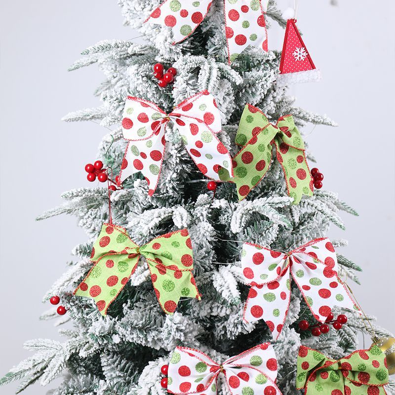 Bộ 50 Nơ Ruy Băng Trang Trí Cây Thông Giáng Sinh Năm Mới 2023