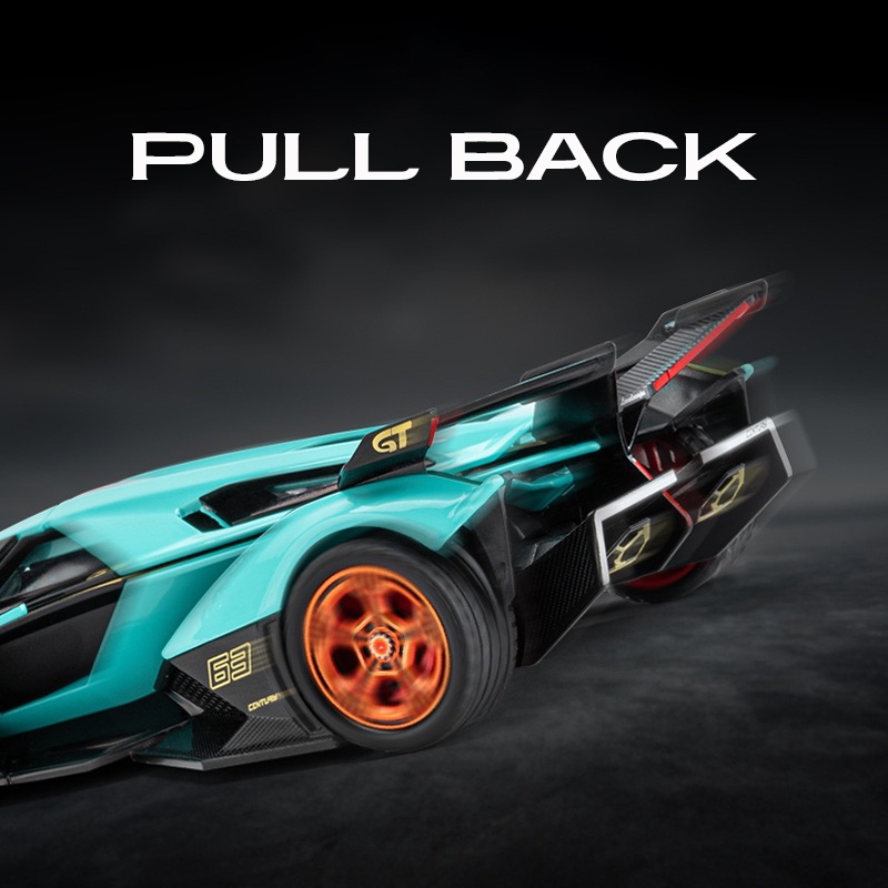 Mô Hình Xe Hơi Lamborghini v12 gt Có Đèn Và Âm Thanh Bằng Hợp Kim Tỉ Lệ 1: 32