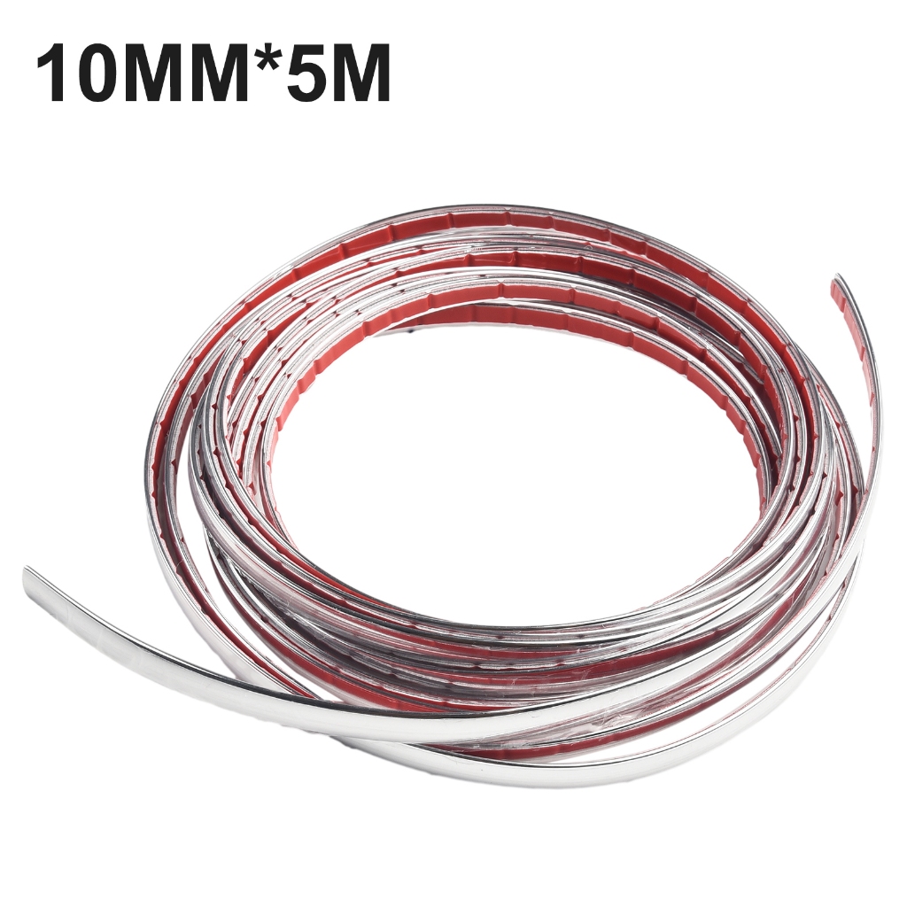 1 Cuộn Dây Mạ Crôm 10mm Dùng Để Trang Trí Xe Tải / Ô Tô vans