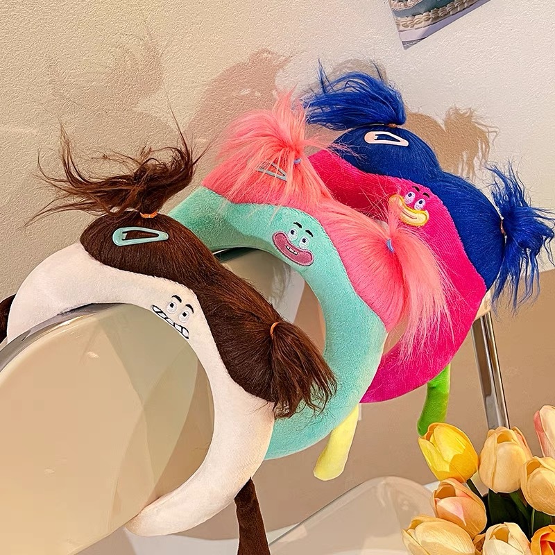 Băng Đô Cài Tóc Hình Gấu / Cún / kuromi / melody / Heo samurai Siêu Dễ Thương