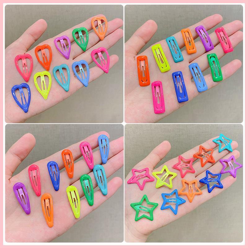 Set 10 Kẹp Tóc Cho Bé Kẹp Tóc Hình Ngôi Sao Năm Cánh Dễ Thương Cho Bé Gái