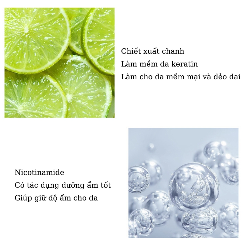 Tẩy Tế Bào Chết, Tẩy Da Chết Dành Cho Da Mặt Chiết Xuất Chanh Tươi HHMBB0051