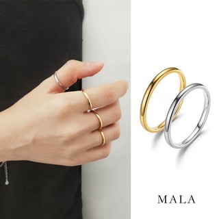 Thời Trang Nhẫn Thép Titan Mạ Vàng Hồng 18k Thiết Kế Đơn Giản