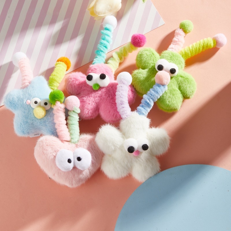 Kẹp Tóc Lông Nhung Hình Ngôi Sao / Trái Tim Dễ Thương Thời Trang Thu Đông Cho Nữ kẹp tóc ngôi sao kẹp tóc dễ thương/kẹp tóc mái