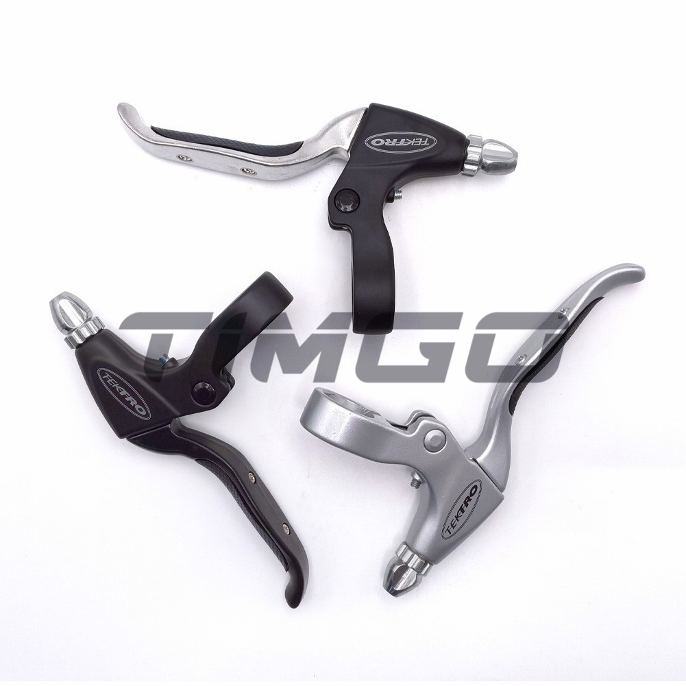 Tay Thắng Chữ V 22.2mm Màu Bạc / Đen Cho Xe Đạp MTB