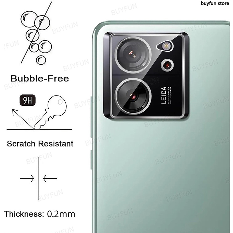 2PCS Camera Tempered Glass for Xiaomi 13 Lite / 13pro / 13 /13t Pro Lens Protector on For redmi Note12 Pro+ Xiomi mi13T Lite Hard Real Protective Glass