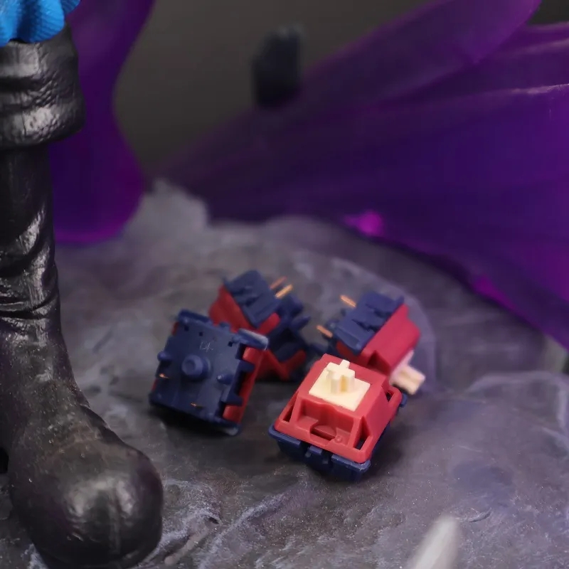 Gateron Set 10 Công Tắc 5Pin rgb Chất Liệu nylon Cho Bàn Phím Cơ