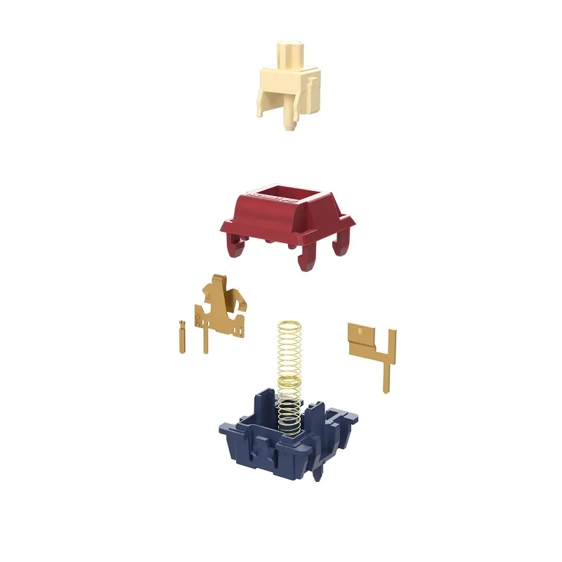 Gateron Set 10 Công Tắc 5Pin rgb Chất Liệu nylon Cho Bàn Phím Cơ