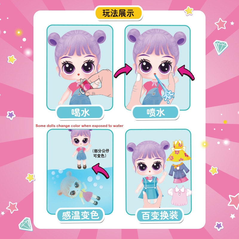 Đồ Chơi Búp Bê gashapon Bất Ngờ Vui Nhộn Cho Bé yl018
