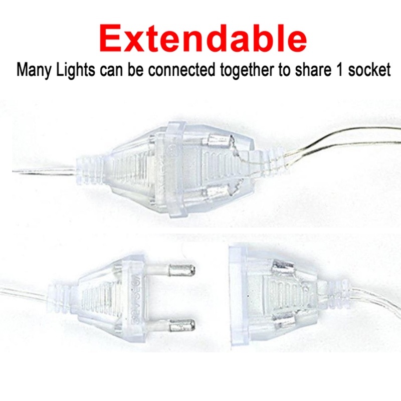 Welpur Dây đèn LED WELPUR trang trí Giáng sinh 220v 4m