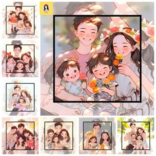 AiNong-30*40cm/40*50cm-bộ tranh tô màu theo số-tranh tô màu theo số--tranh số hoá theo yêu cầu--tranh tô màu số hoá--tranh số hóa--tranh số hoá anime-gam tranh số hoá-Tranh Sơn Dầu diy Hình Hoạt Hình anime Trang Trí Phòng Khách Phòng Ngủ