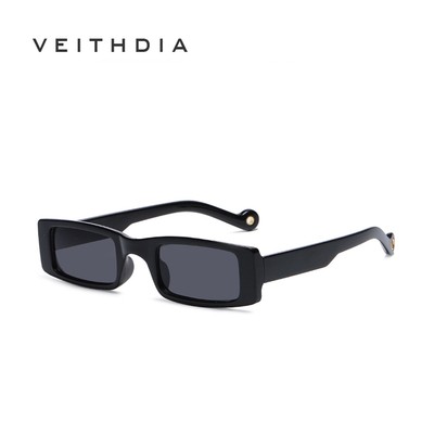 Veithdia Kính Mát Gọng Vuông Nhỏ Phong Cách hip hop unisex Thời Trang 20134