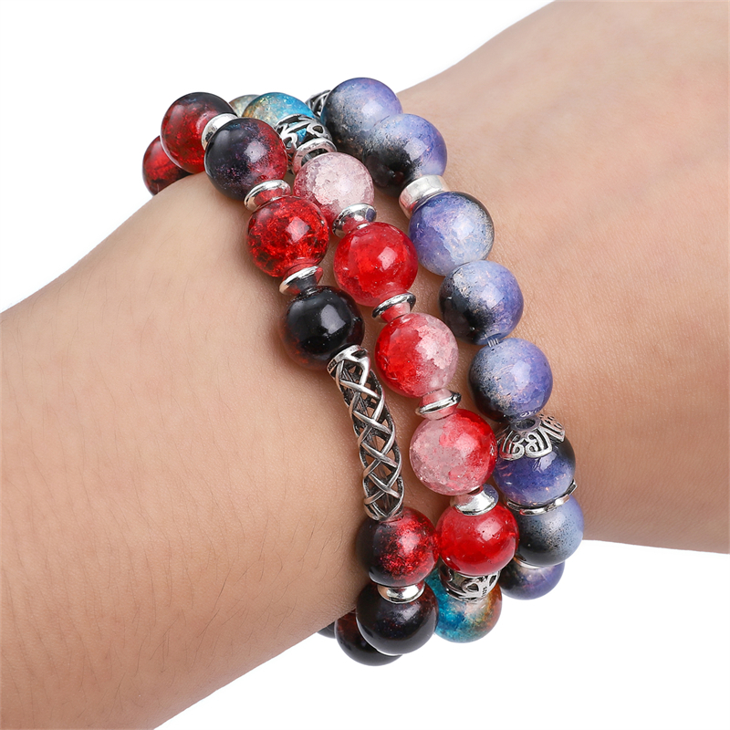 Set 20 Hạt Thủy Tinh 10mm Làm Trang Sức diy