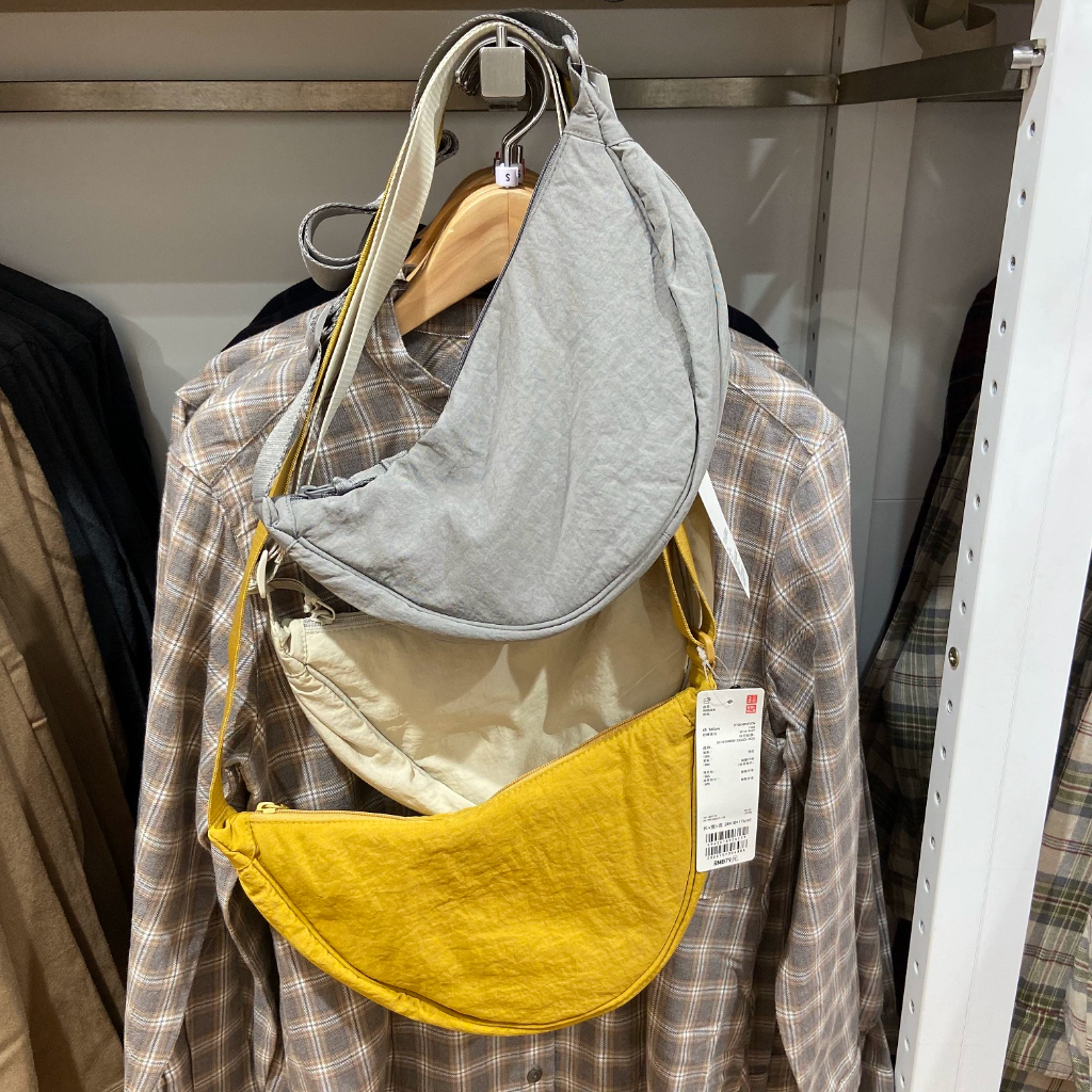 Túi đeo chéo nữ vải canvas Túi đeo chéo nữTúi đeo vai mới của sinh viên Túi bánh bao nylon Túi đeo vai nữ Thời trang túi vải nhỏ