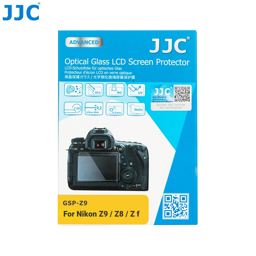 JJC GSP-Z9 Tấm Bảo Vệ Màn Hình Camera Cho Nikon Z9 Z8 Zf Z f Máy ảnh Kính Cường Lực Bảo Vệ Phim