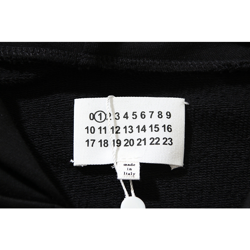 Áo Khoác hoodie cotton Hai Khóa Kéo Thêu logo Nhỏ 400g 32s Phong Cách Đường Phố unisex