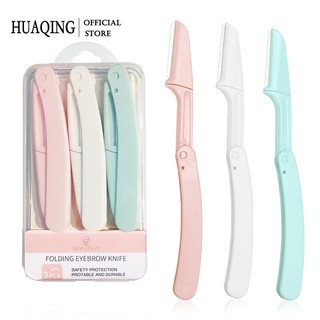 Bộ 3 dao cạo lông mày huaqing đa năng