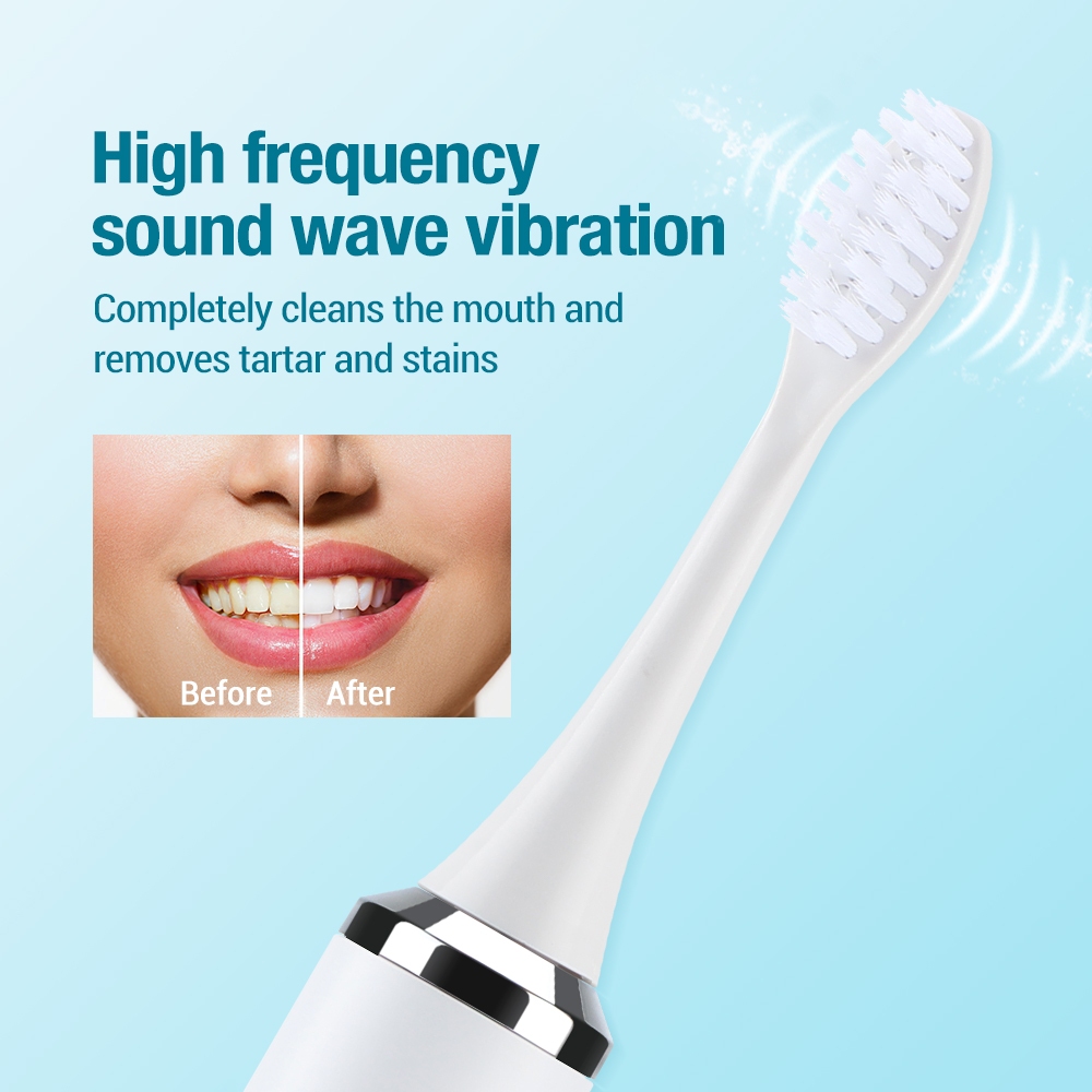 Hailicare Bàn Chải Đánh Răng Điện Tử sonic Chống Thấm Nước ipx7 Sạc usb Cho Người Lớn