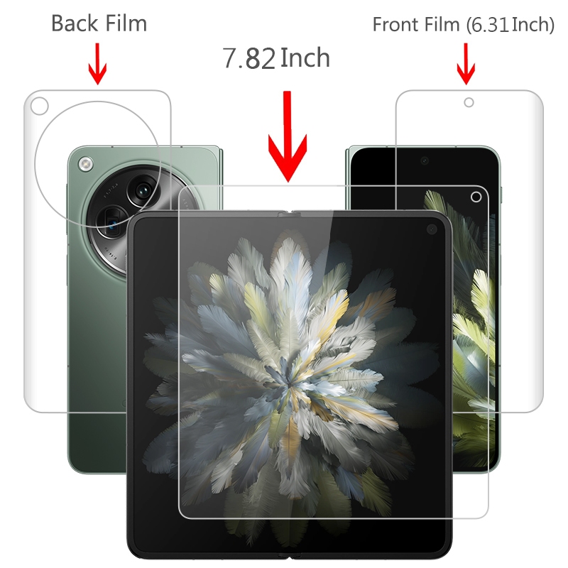 Phim Dán Bảo Vệ Màn Hình find n3 Chống Nhìn Trộm Cho oppo find n3 n3