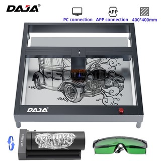 Daja d4 10w laser Điêu Khắc Khu Vực Lớn Khắc laser Mới Nâng Cấp Máy Cắt / Làm Đồ Trang Sức