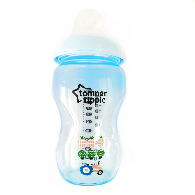 TOMMEE TIPPEE Núm Vú Giả Bằng silicone Rộng 6cm Không bpa Cho Bình Sữa Em Bé