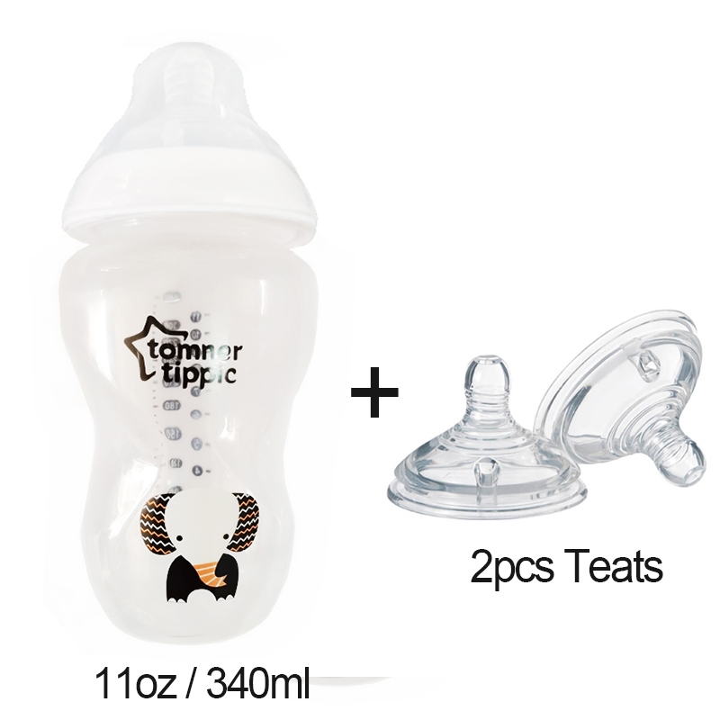 TOMMEE TIPPEE Núm Vú Giả Bằng silicone Rộng 6cm Không bpa Cho Bình Sữa Em Bé