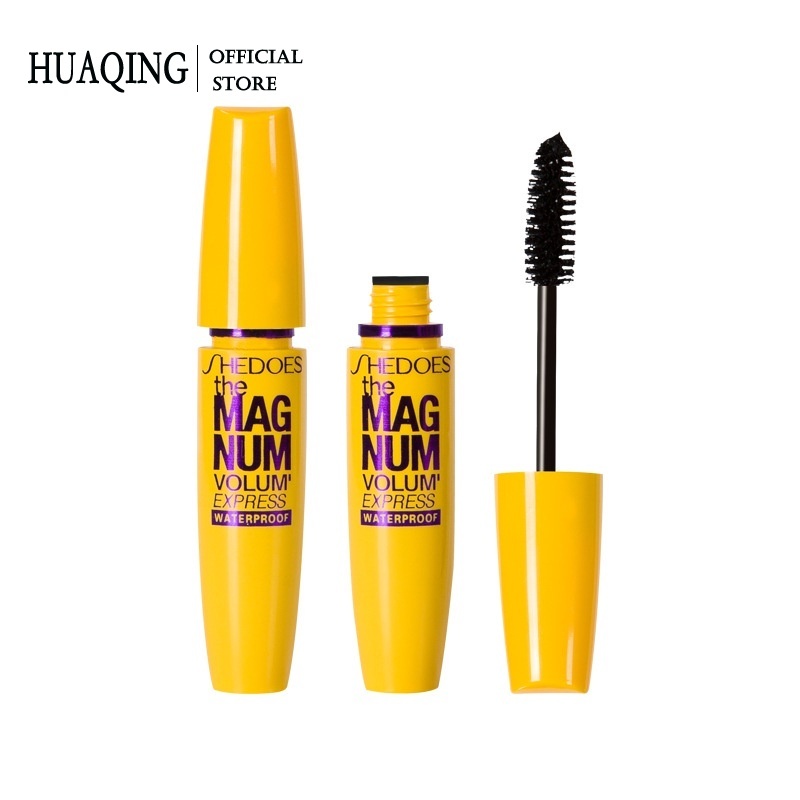 Mascara HUAQING chống thấm nước không nhòe chuốt cong dài mi tự nhiên