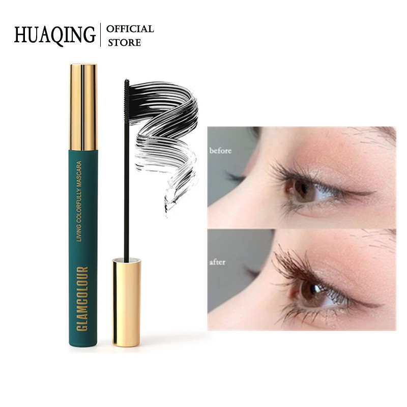 Mascara HUAQING làm cong và dày mi tự nhiên