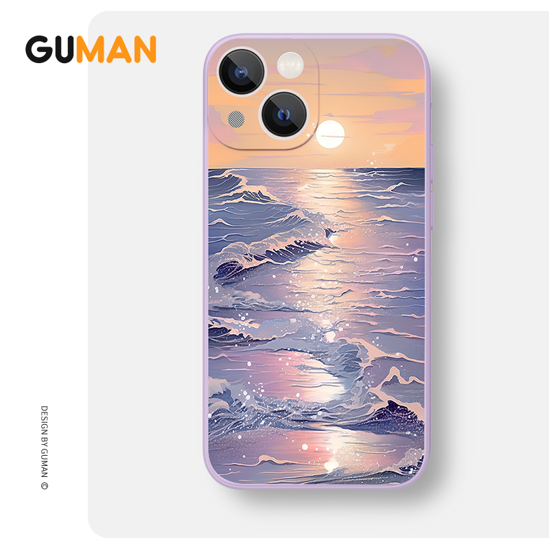 Ốp lưng GUMAN mềm độc lạ dễ thương đẹp Cho iPhone 15 14 13 12 11 Pro Max SE 2020 X XR XS 8 7 ip 6S 6 Plus kute xyb2464