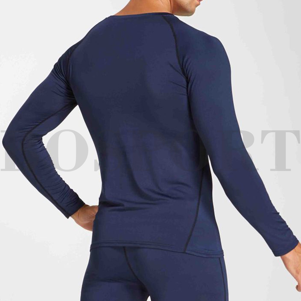 Bosport Áo Thun Thể Thao Tay Dài Thoáng Khí Chống Tia uv Nhanh Khô Cho Nam