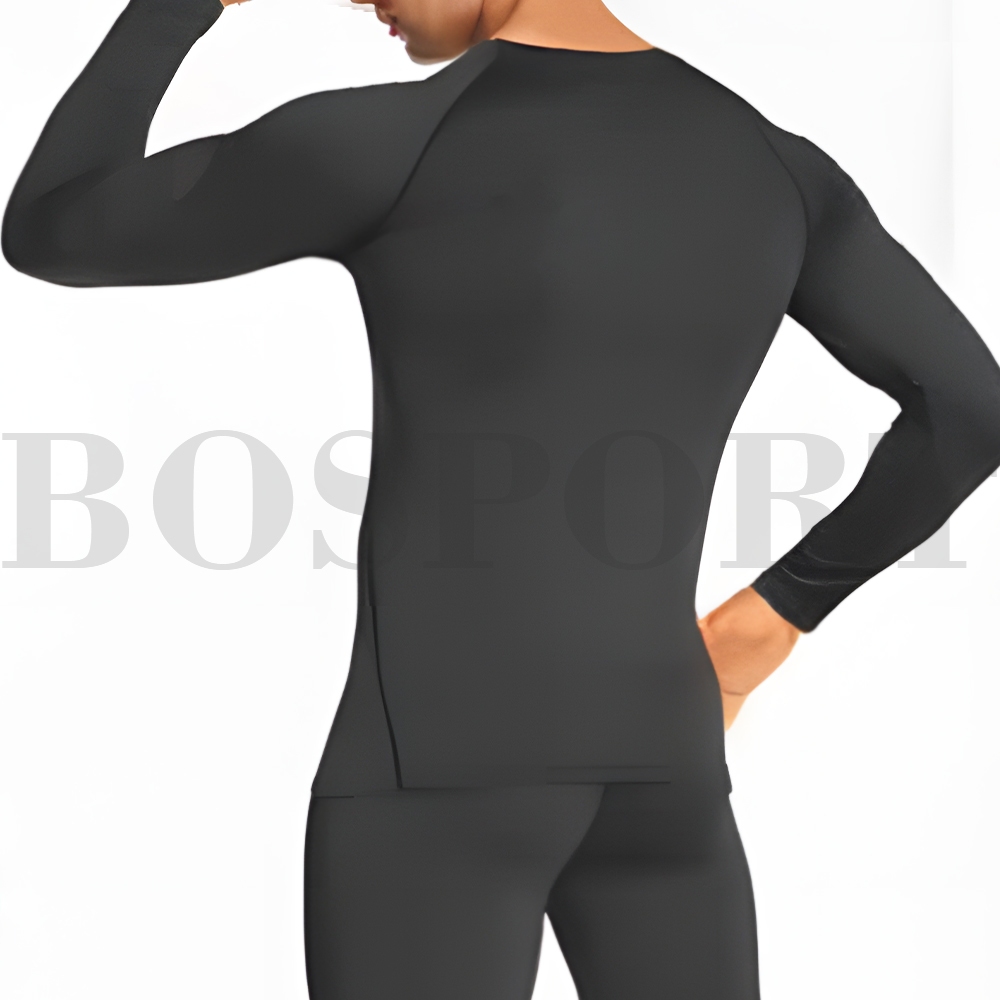 Bosport Áo Thun Thể Thao Tay Dài Thoáng Khí Chống Tia uv Nhanh Khô Cho Nam