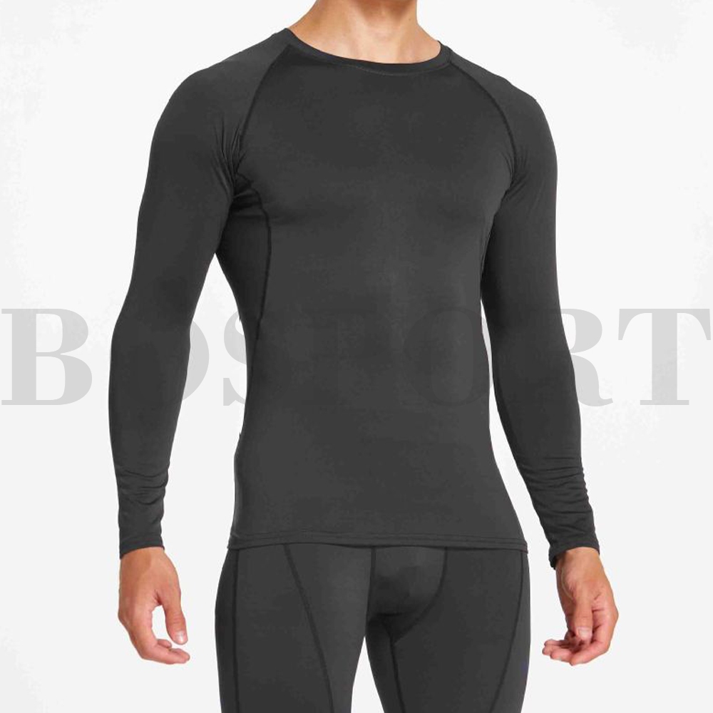Bosport Áo Thun Thể Thao Tay Dài Thoáng Khí Chống Tia uv Nhanh Khô Cho Nam