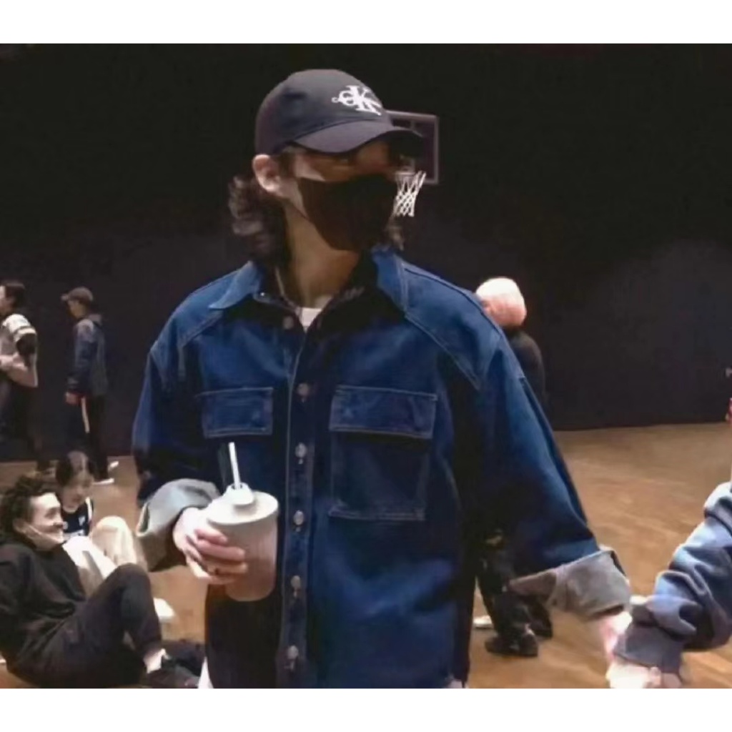 CK blackpink jennie Jisoo BTS Jung kook Mũ Lưỡi Trai Thêu Chữ Thời Trang Cho Cặp Đôi