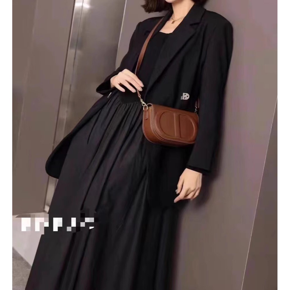 Túi Đeo Chéo Da Bò Thật Hình Vuông Cỡ Nhỏ Phong Cách retro Thời Trang Cho Nữ777777-1025