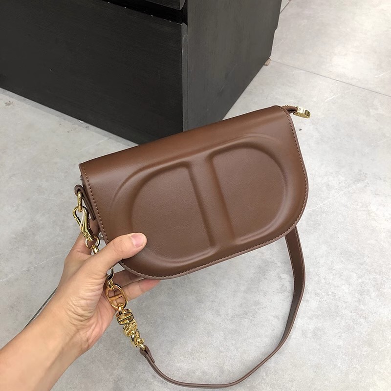 Túi Đeo Chéo Da Bò Thật Hình Vuông Cỡ Nhỏ Phong Cách retro Thời Trang Cho Nữ777777-1025