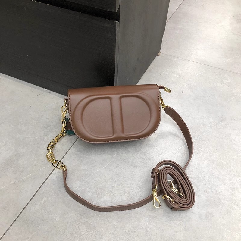 Túi Đeo Chéo Da Bò Thật Hình Vuông Cỡ Nhỏ Phong Cách retro Thời Trang Cho Nữ777777-1025