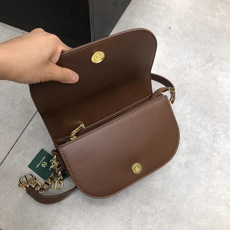 Túi Đeo Chéo Da Bò Thật Hình Vuông Cỡ Nhỏ Phong Cách retro Thời Trang Cho Nữ777777-1025